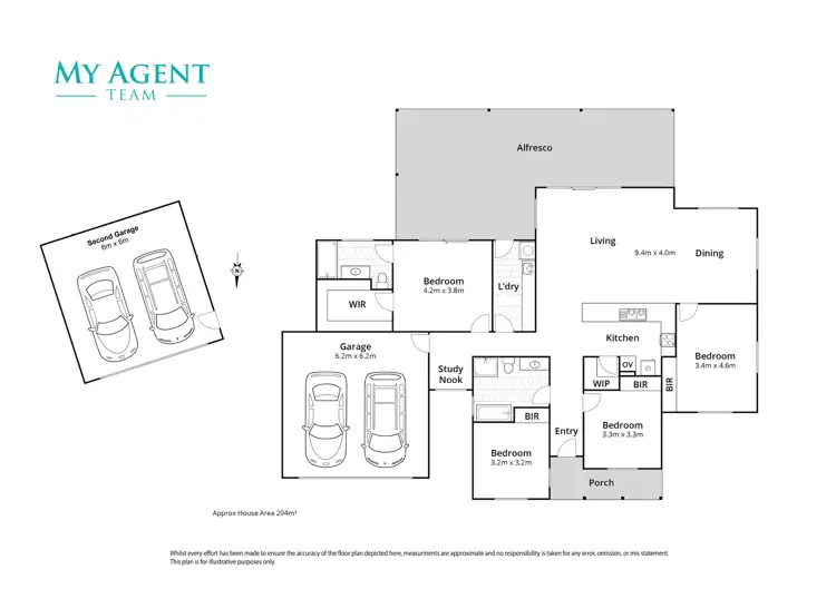 Floorplan of Homely house listing, 14 Sanctuary Forest Place, Long Beach NSW 2536