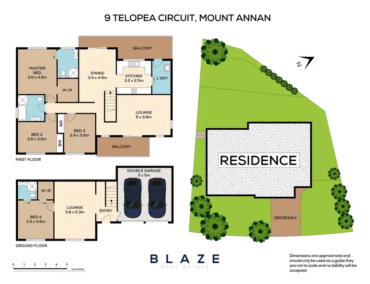 Floorplan of Homely house listing, 9 Telopea Circuit, Mount Annan NSW 2567