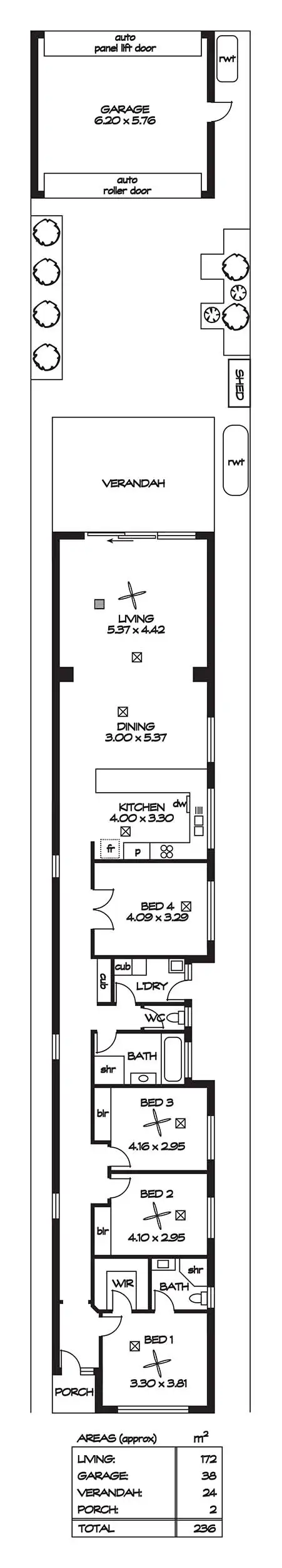 Floorplan of Homely house listing, 10 Shelley Street, Firle SA 5070