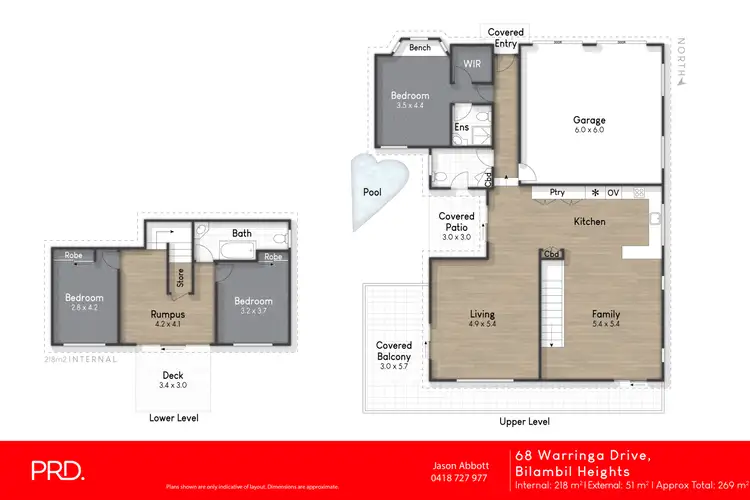 Floorplan of Homely house listing, 68 Warringa Drive, Bilambil Heights NSW 2486