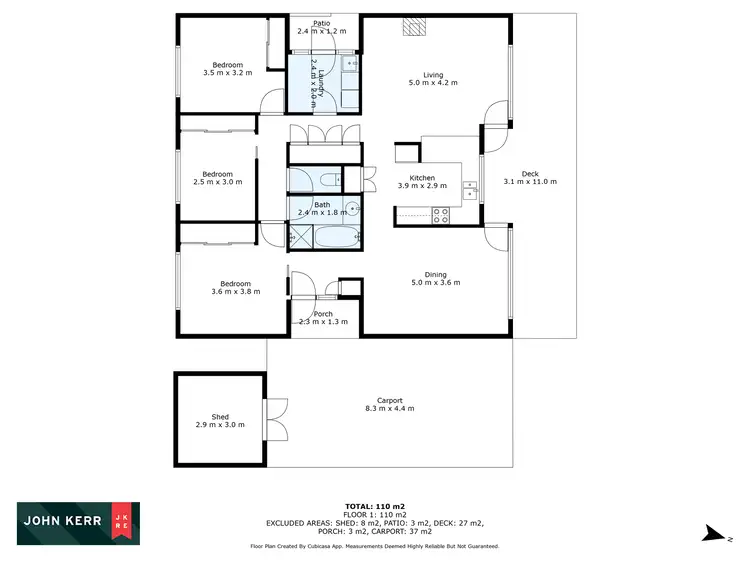 Floorplan of Homely house listing, 36 Pinnacle Drive, Rawson VIC 3825