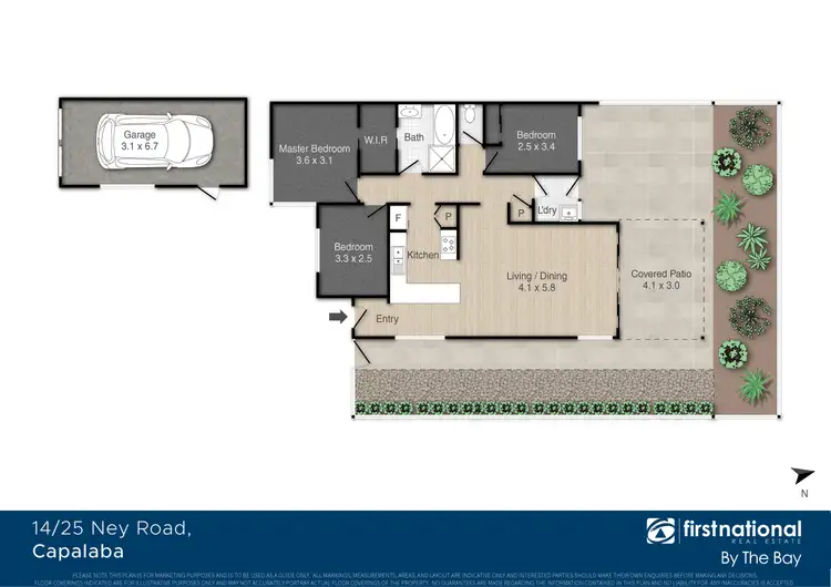 Floorplan of Homely villa listing, 14/25-29 Ney Road, Capalaba QLD 4157