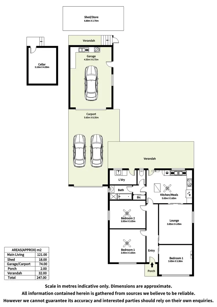 Floorplan of Homely house listing, 11 Third Avenue, Klemzig SA 5087