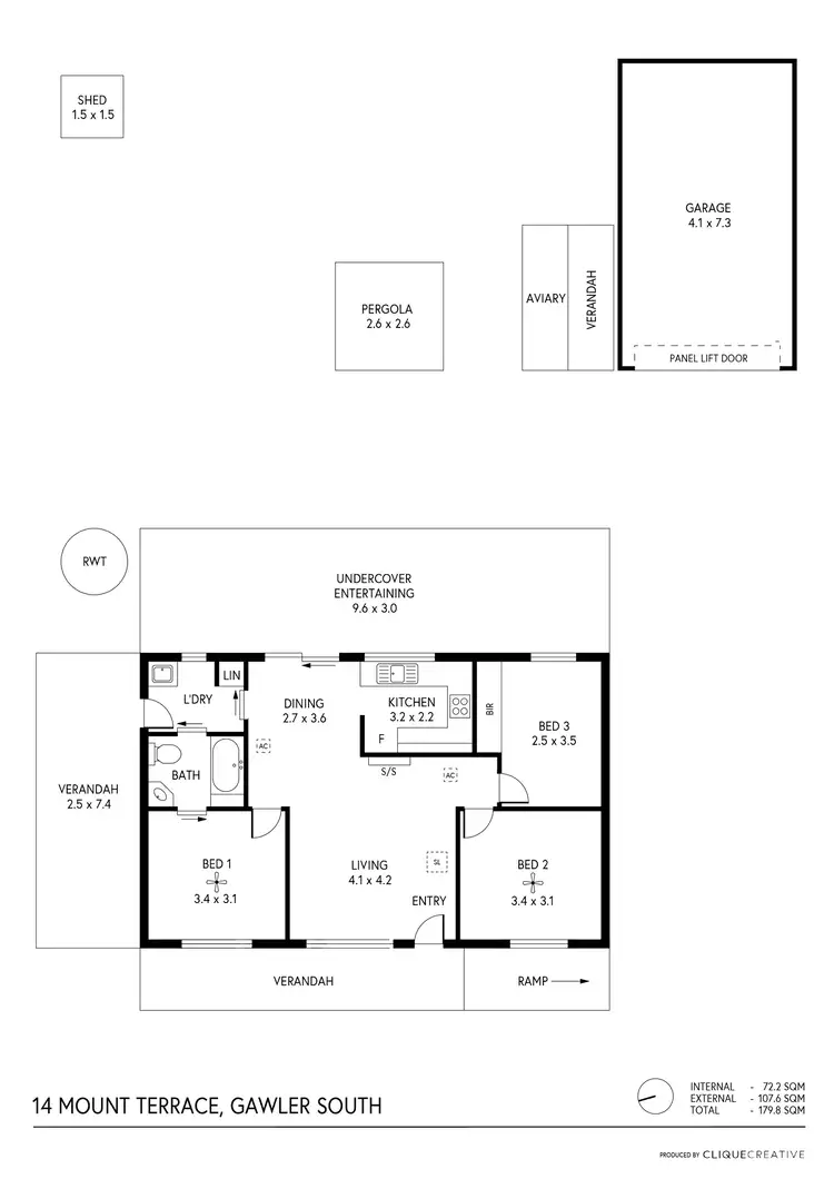 Floorplan of Homely house listing, 14 Mount Terrace, Gawler South SA 5118