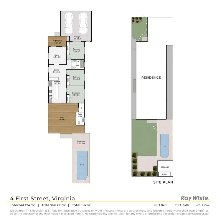 Floorplan of Homely house listing, 4 First Street, Virginia QLD 4014