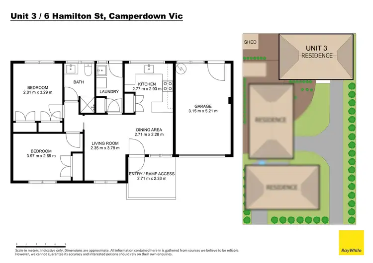 Floorplan of Homely house listing, 3/6 Hamilton Street, Camperdown VIC 3260