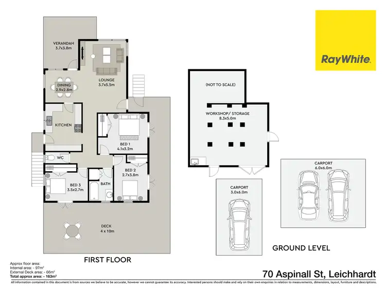 Floorplan of Homely house listing, 70 Aspinall Street, Leichhardt QLD 4305