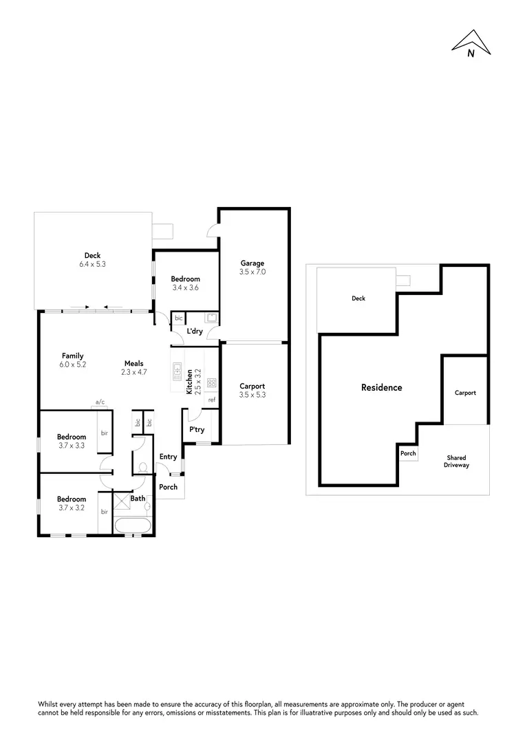 Floorplan of Homely unit listing, 3/5 Hancock Street, Altona VIC 3018