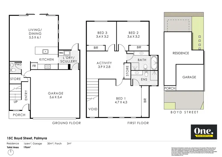Floorplan of Homely house listing, 15C Boyd Street, Palmyra WA 6157