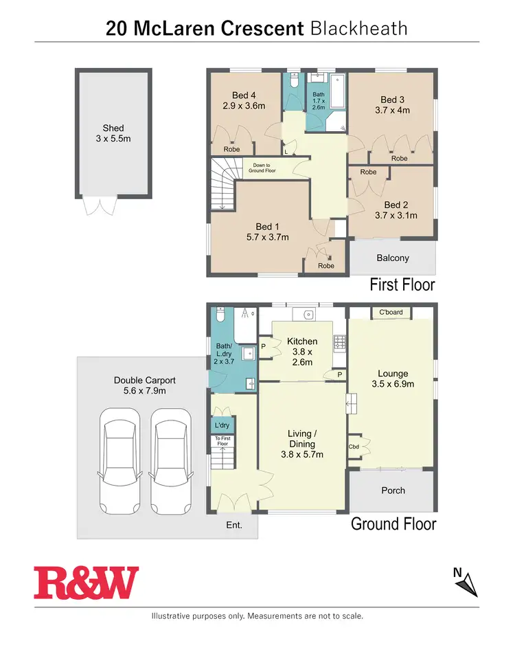Floorplan of Homely house listing, 20 Mclaren Crescent, Blackheath NSW 2785