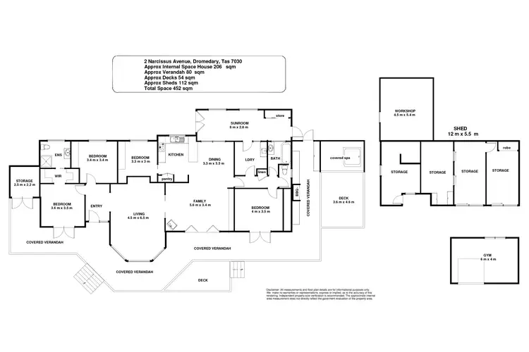 Floorplan of Homely house listing, 2 Narcissus Avenue, Dromedary TAS 7030