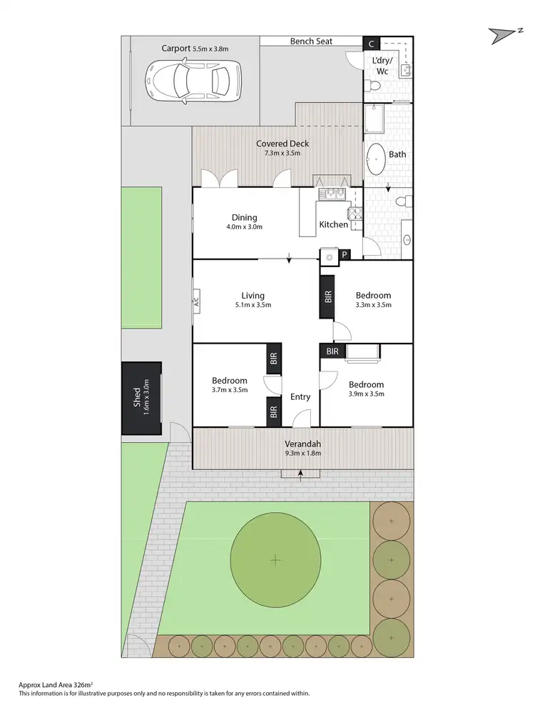 Floorplan of Homely house listing, 3 Noske Street, Newtown VIC 3220