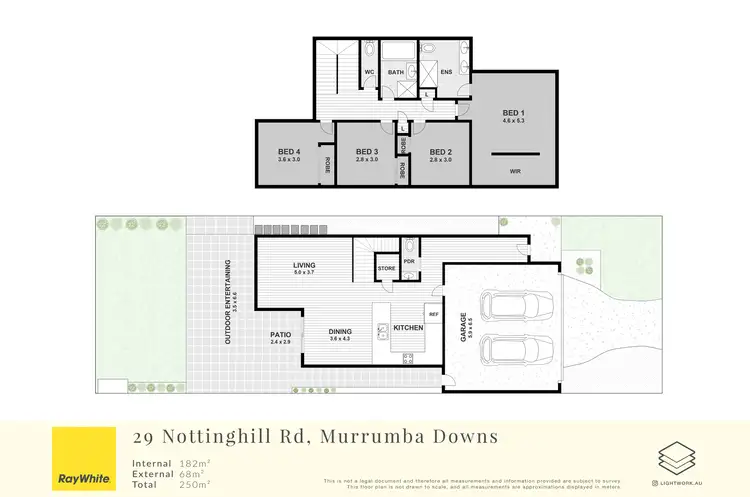 Floorplan of Homely house listing, 29 Nottinghill Road, Murrumba Downs QLD 4503
