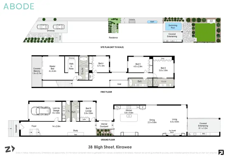 Floorplan of Homely house listing, 3b Bligh Street, Kirrawee NSW 2232