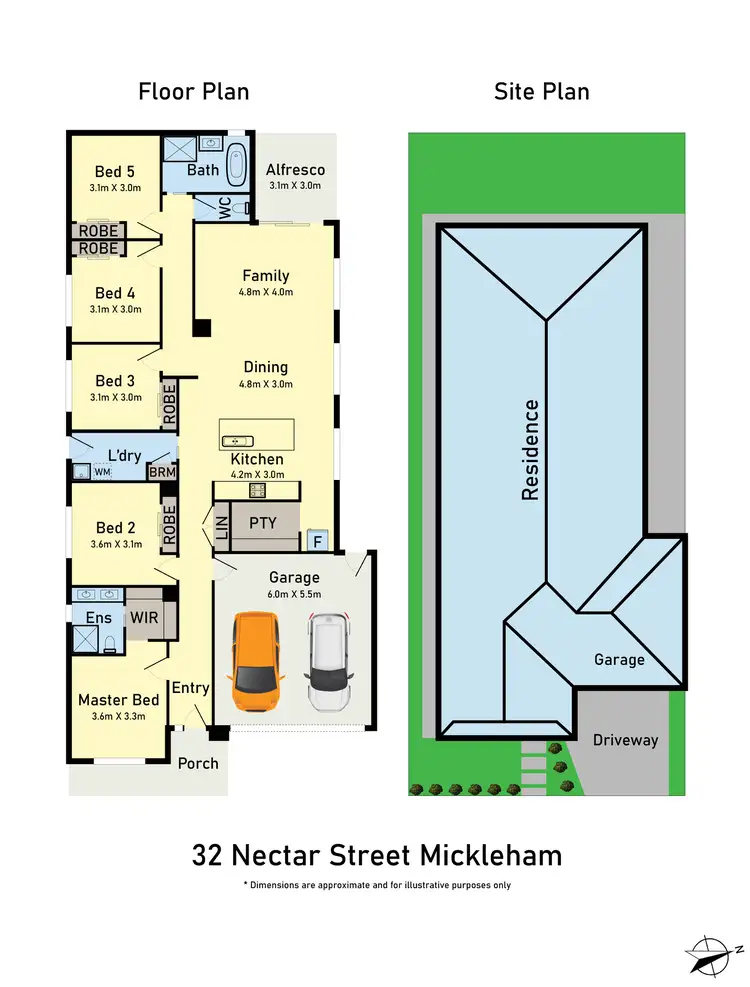 Floorplan of Homely house listing, 32 Nectar Street, Mickleham VIC 3064
