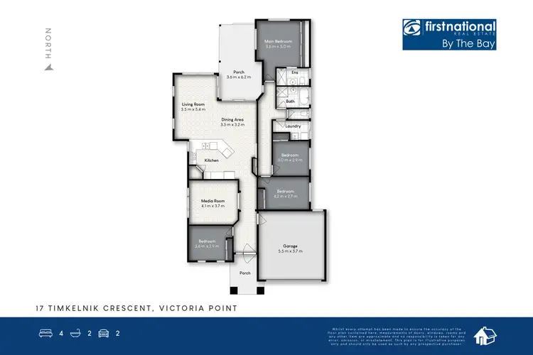 Floorplan of Homely house listing, 17 Timkelnik Crescent, Victoria Point QLD 4165