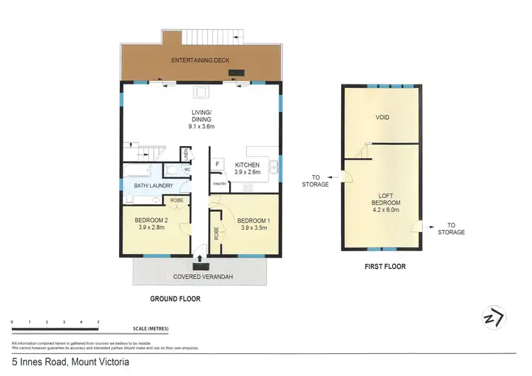 Floorplan of Homely house listing, 5 Innes Road, Mount Victoria NSW 2786