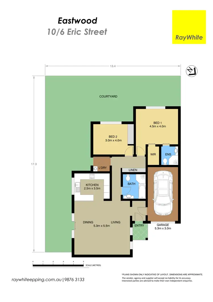 Floorplan of Homely villa listing, 10/6A Eric Street, Eastwood NSW 2122