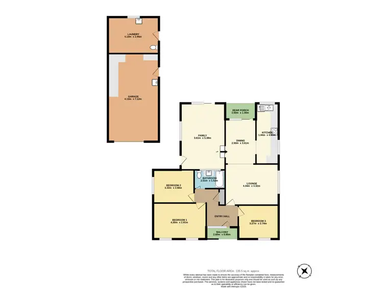 Floorplan of Homely house listing, 11 Kyeema Avenue, Koonawarra NSW 2530