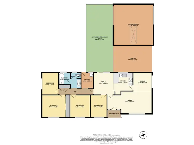 Floorplan of Homely house listing, 3 Denham Drive, Horsley NSW 2530