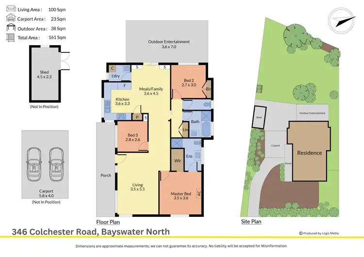 Floorplan of Homely house listing, 346 Colchester Road, Bayswater North VIC 3153