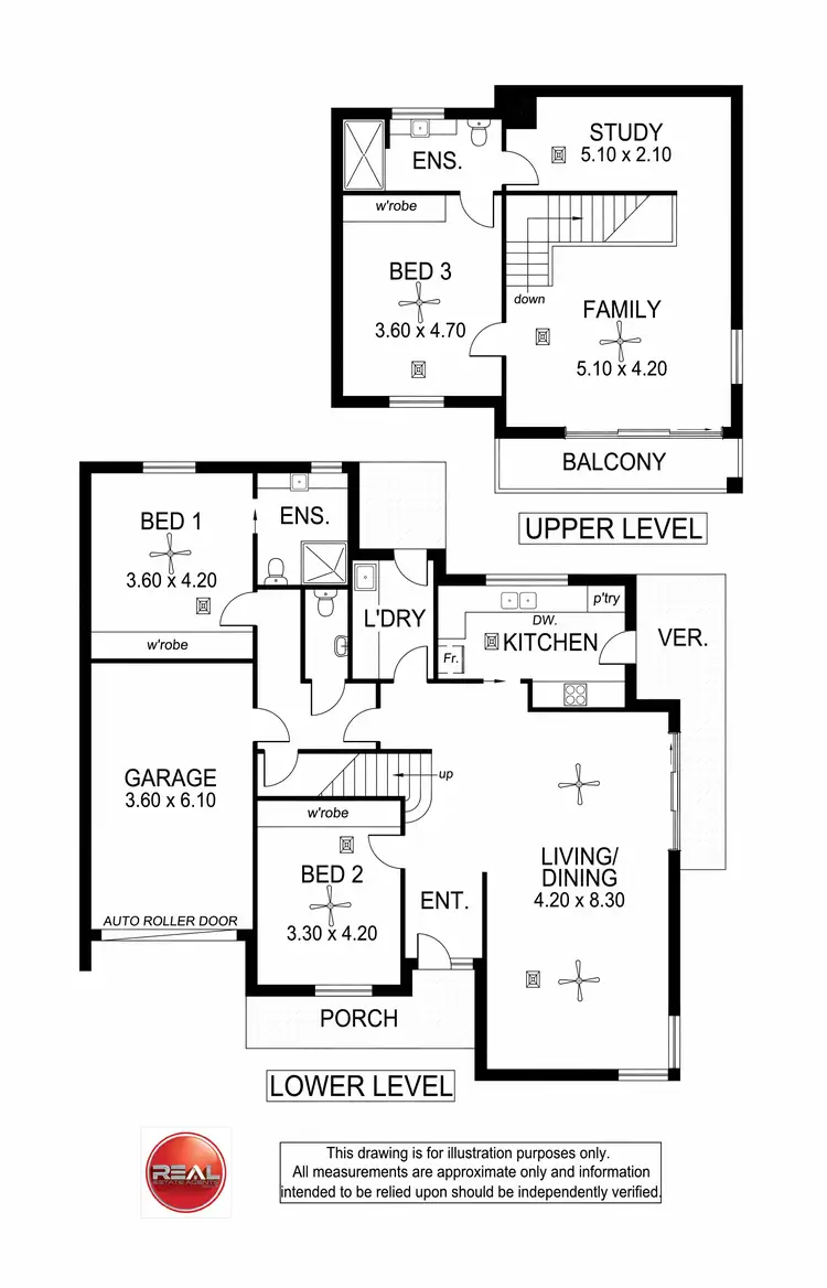 Floorplan of Homely house listing, 1 High Avenue, Clearview SA 5085