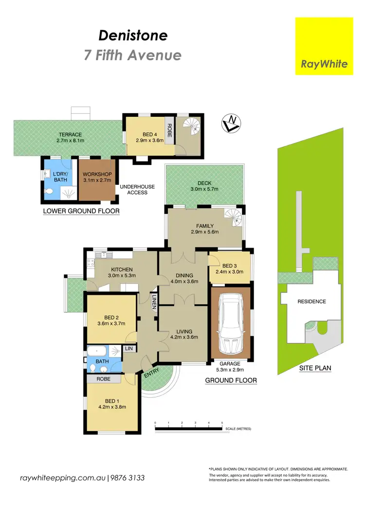 Floorplan of Homely house listing, 7 Fifth Avenue, Denistone NSW 2114