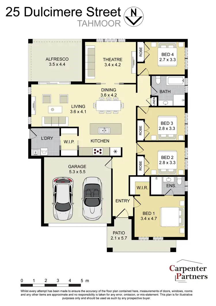 Floorplan of Homely house listing, 25 Dulcimere Street, Tahmoor NSW 2573