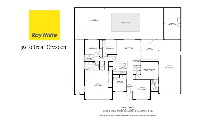 Floorplan of Homely house listing, 39 Retreat Crescent, Yandina QLD 4561