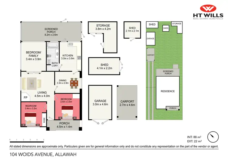 Floorplan of Homely house listing, 104 Woids Avenue, Allawah NSW 2218