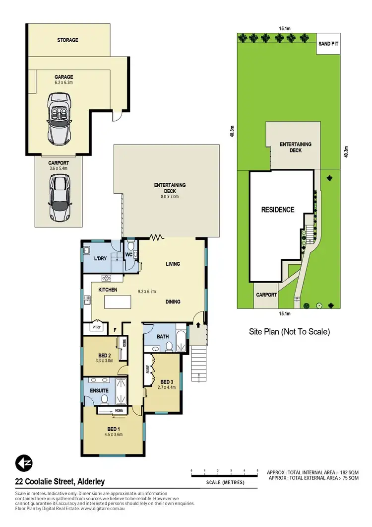 Floorplan of Homely house listing, 22 Coolalie Street, Alderley QLD 4051