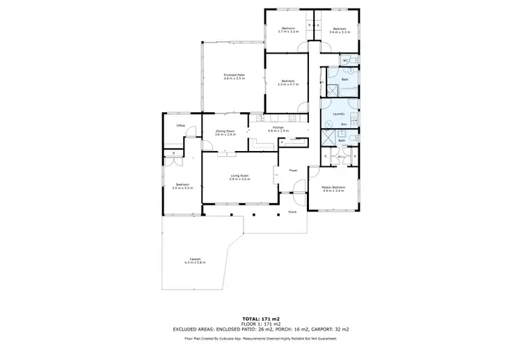 Floorplan of Homely house listing, 10 Allamanda Crescent, Annandale QLD 4814