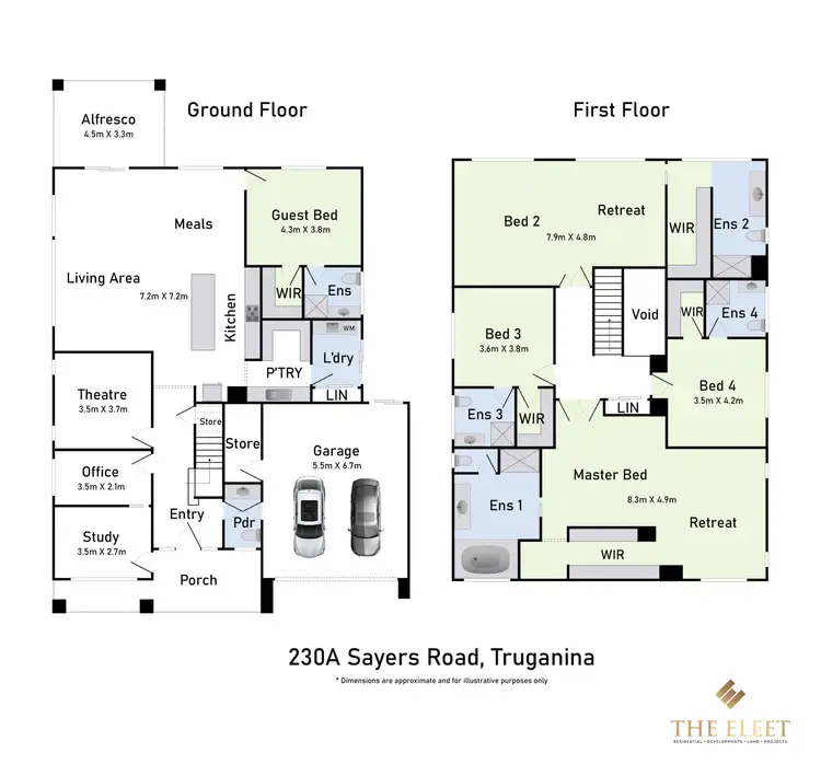 Floorplan of Homely house listing, 230A Sayers Road, Truganina VIC 3029