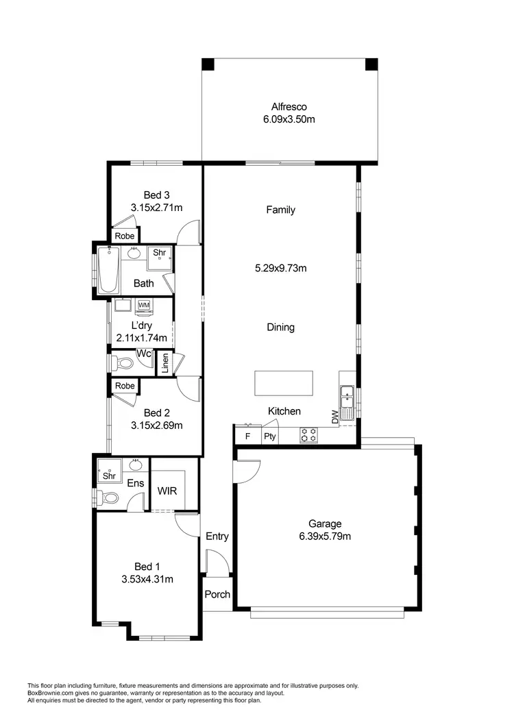 Floorplan of Homely house listing, 1A Troy Street, Bassendean WA 6054