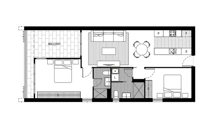 Floorplan of Homely apartment listing, 39/111 Canberra Avenue, Griffith ACT 2603
