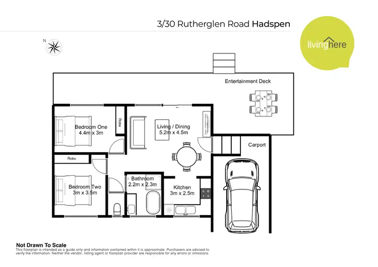 Floorplan of Homely house listing, 3/30 Rutherglen Road, Hadspen TAS 7290