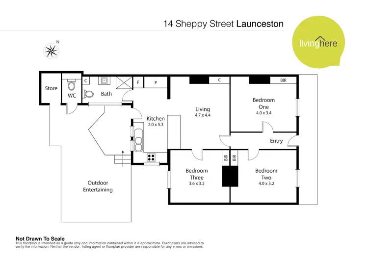 Floorplan of Homely house listing, 14 Sheppy Street, Launceston TAS 7250
