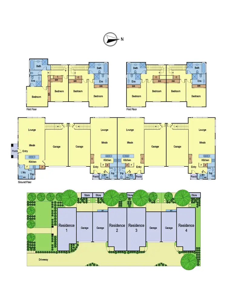 Floorplan of Homely house listing, 2/142 Grimshaw Street, Greensborough VIC 3088