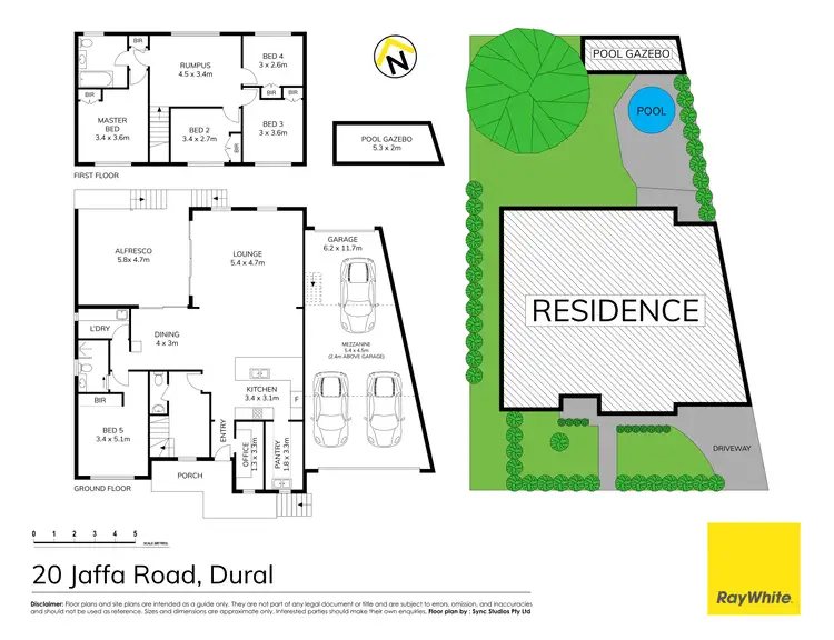 Floorplan of Homely house listing, 20 Jaffa Road, Dural NSW 2158
