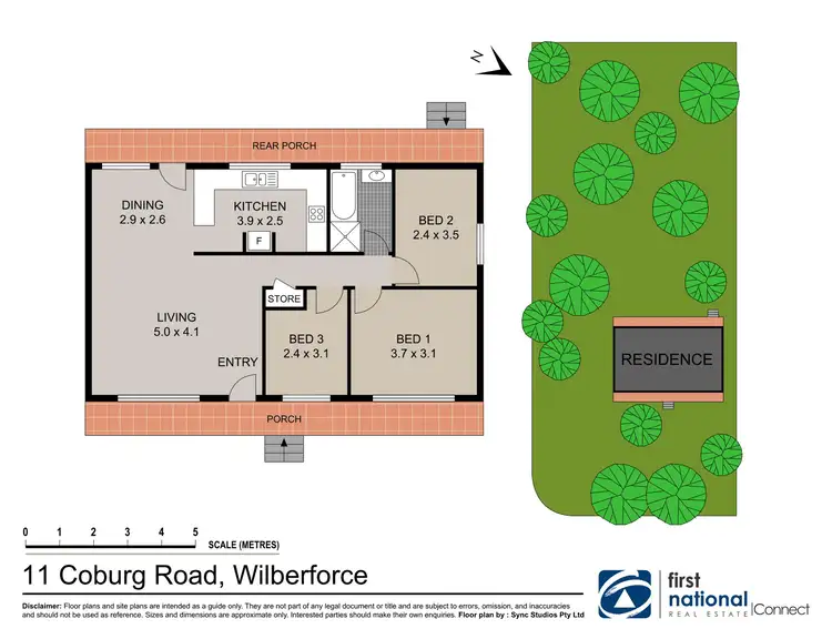 Floorplan of Homely house listing, 11 Coburg Road, Wilberforce NSW 2756