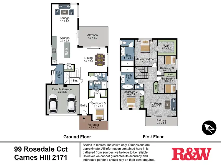 Floorplan of Homely house listing, 99 Rosedale Circuit, Carnes Hill NSW 2171
