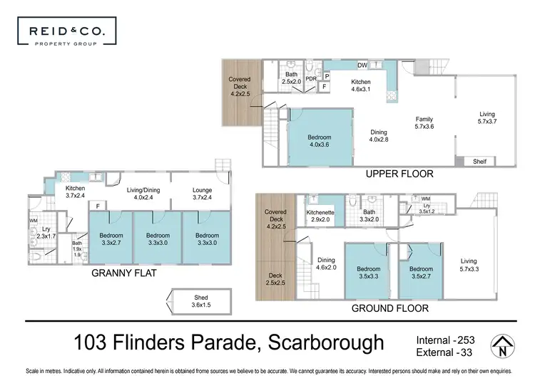 Floorplan of Homely house listing, 103 Flinders Parade, Scarborough QLD 4020