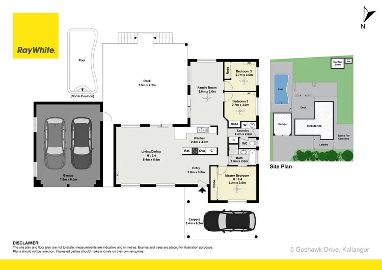Floorplan of Homely house listing, 5 Goshawk Drive, Kallangur QLD 4503