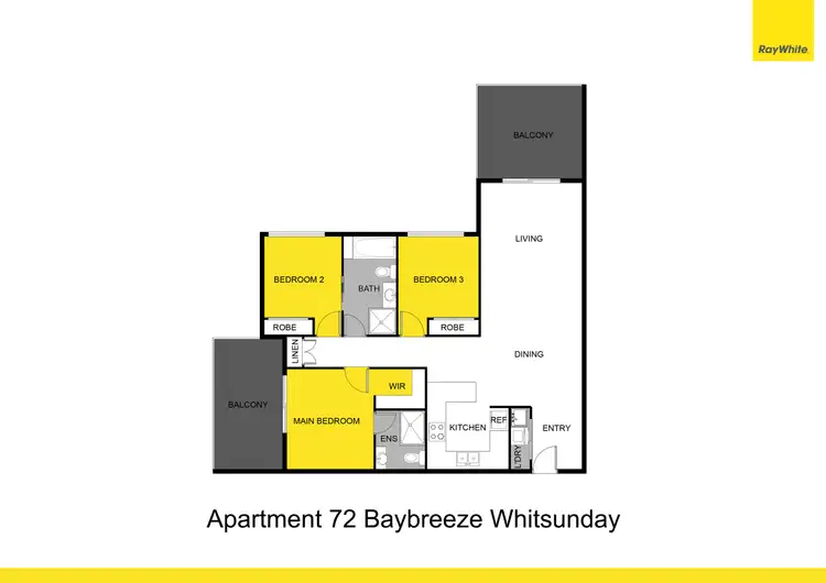 Floorplan of Homely unit listing, 92/21 Shute Harbour Road, Cannonvale QLD 4802
