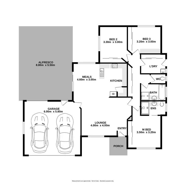 Floorplan of Homely house listing, 87 Adams Street, Jindera NSW 2642