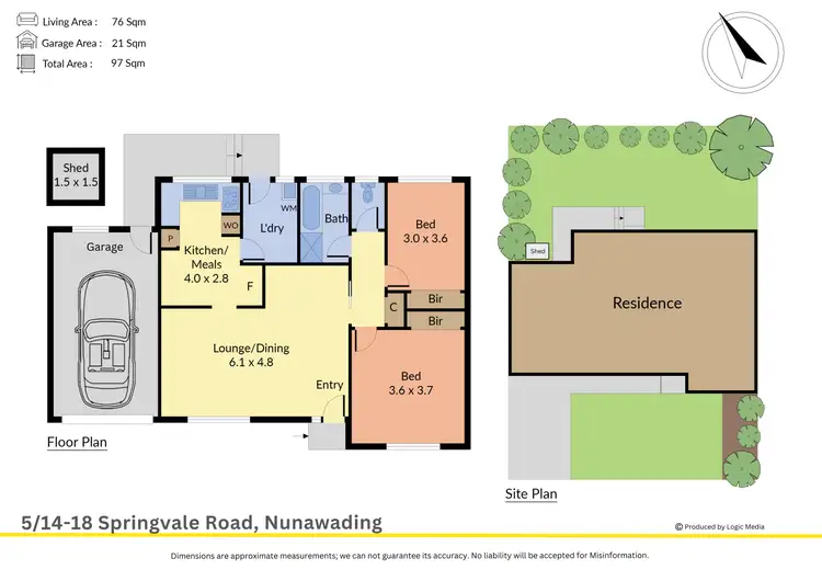 Floorplan of Homely unit listing, 5/14-18 Springvale Road, Nunawading VIC 3131