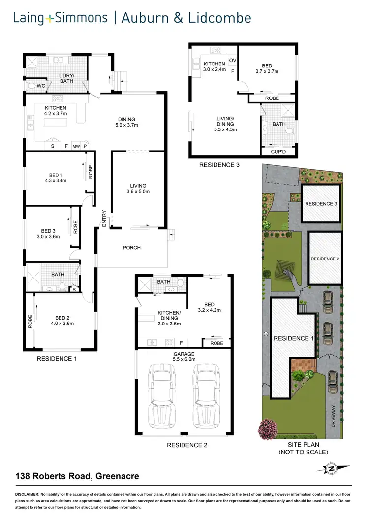 Floorplan of Homely house listing, 138 Roberts Rd, Greenacre NSW 2190