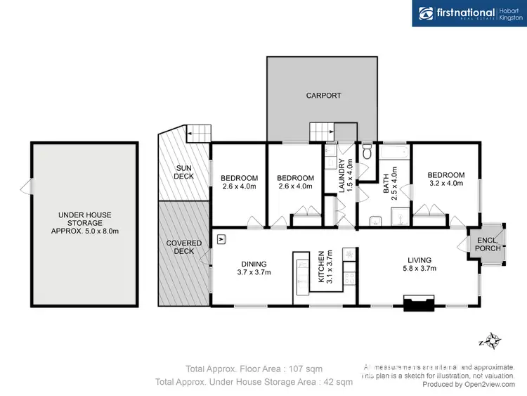 Floorplan of Homely house listing, 18 Baynton Street, Kingston TAS 7050