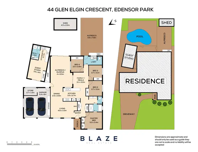Floorplan of Homely house listing, 44 Glen Elgin Crescent, Edensor Park NSW 2176