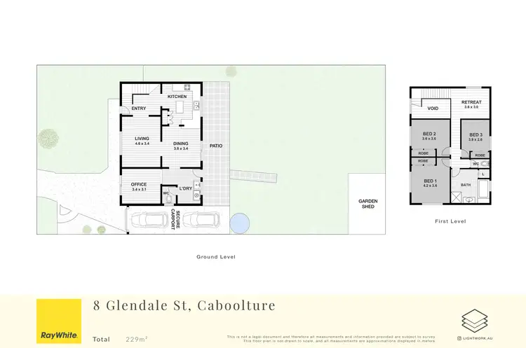 Floorplan of Homely house listing, 8 Glendale Street, Caboolture QLD 4510